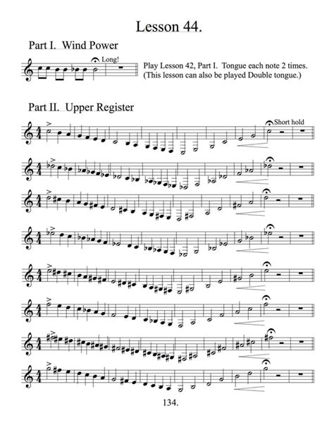 Trumpet practice routine for beginners